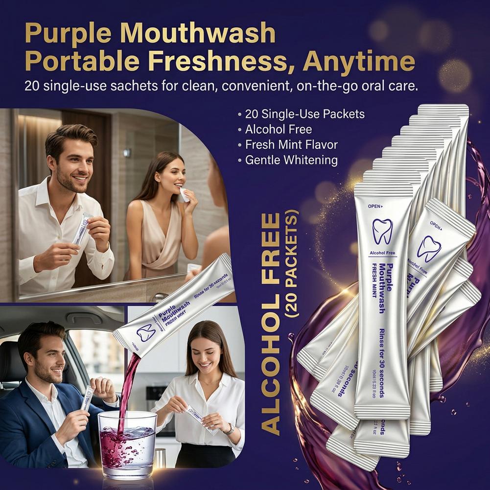 غسول فم احترافي من ماركة معروف - مراجعة Teeth Whitening Mouthwash وسعره