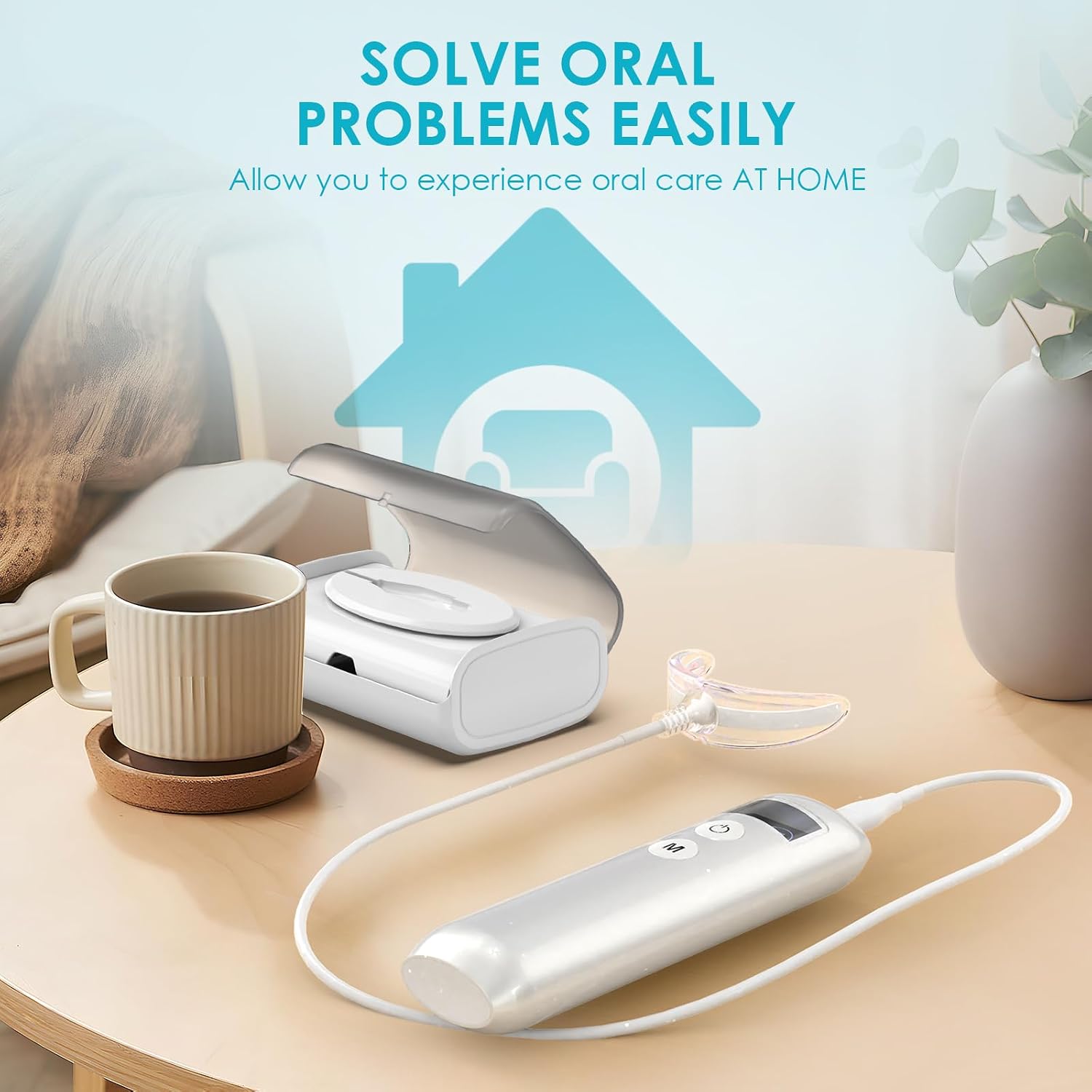 جهاز تسريع تبييض الأسنان بـ 16 - مراجعة Teeth Whitening Kit وسعره