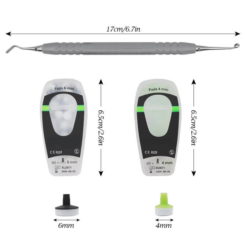 طقم مركب للأسنان مع أدوات قولب - مراجعة Teeth Whitening Kit وسعره